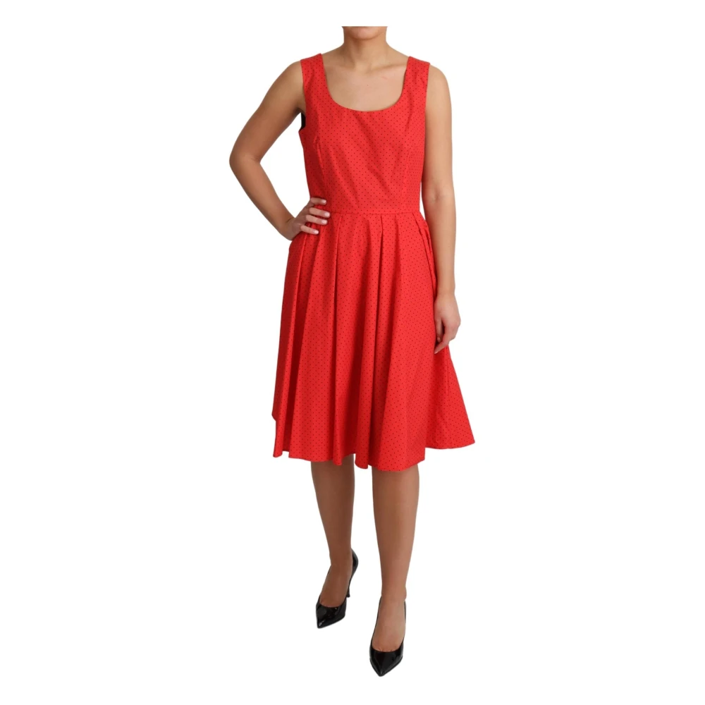 Dolce & Gabbana Summer Dresses Red Dames