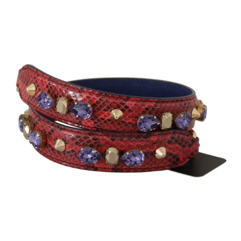 Dolce & Gabbana Pre-owned Leather home-office Multicolor Dames