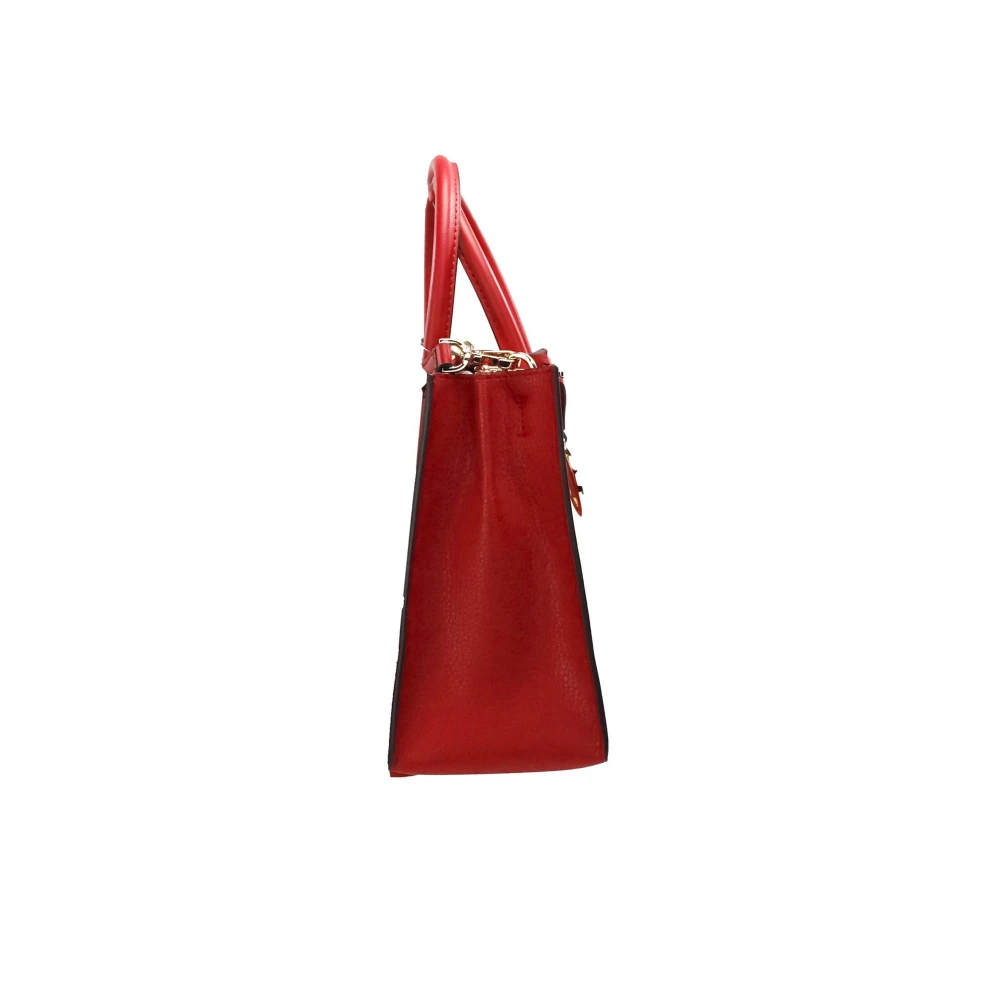 Michael Kors Rode Pebble Leren Crossbody Tas Red Dames