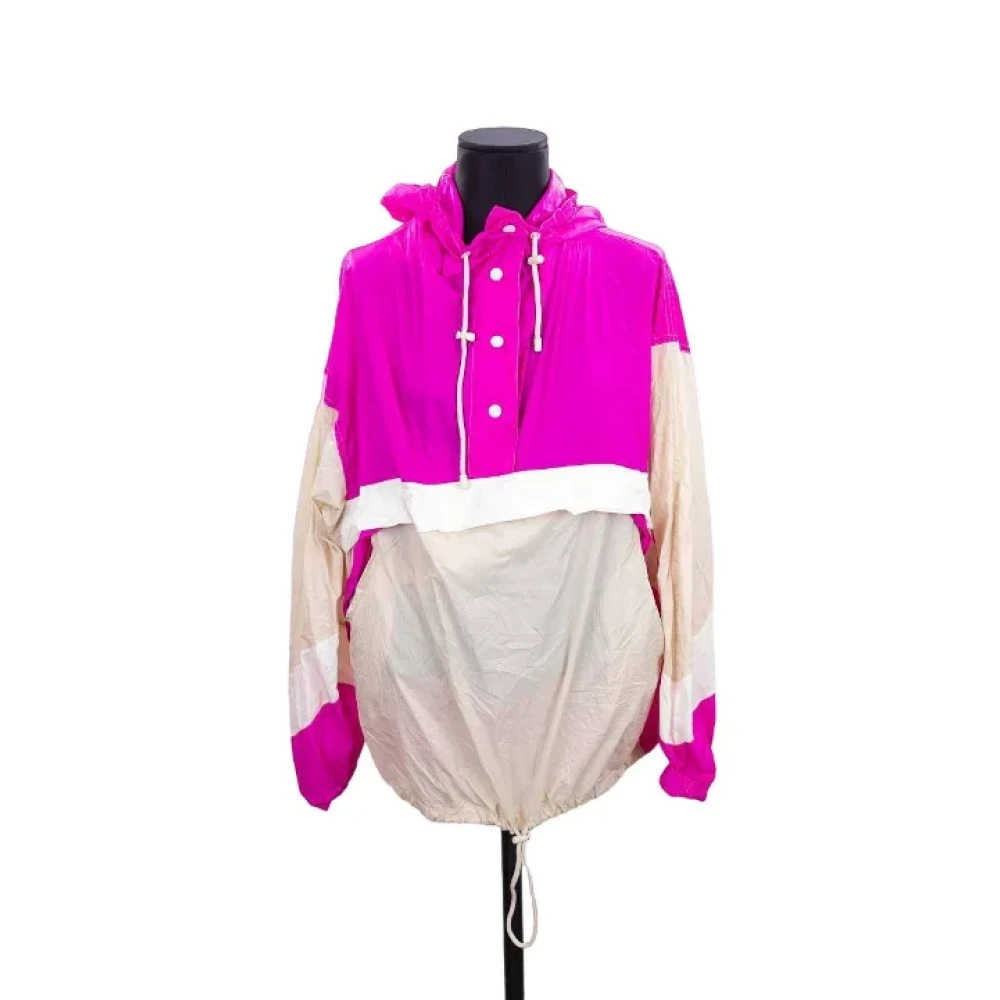 Isabel Marant Pre-owned Polyester outerwear Pink Dames