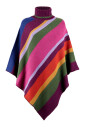 poncho-violet-a-col-roule-pour-femmes-avec-rayures-multicolores