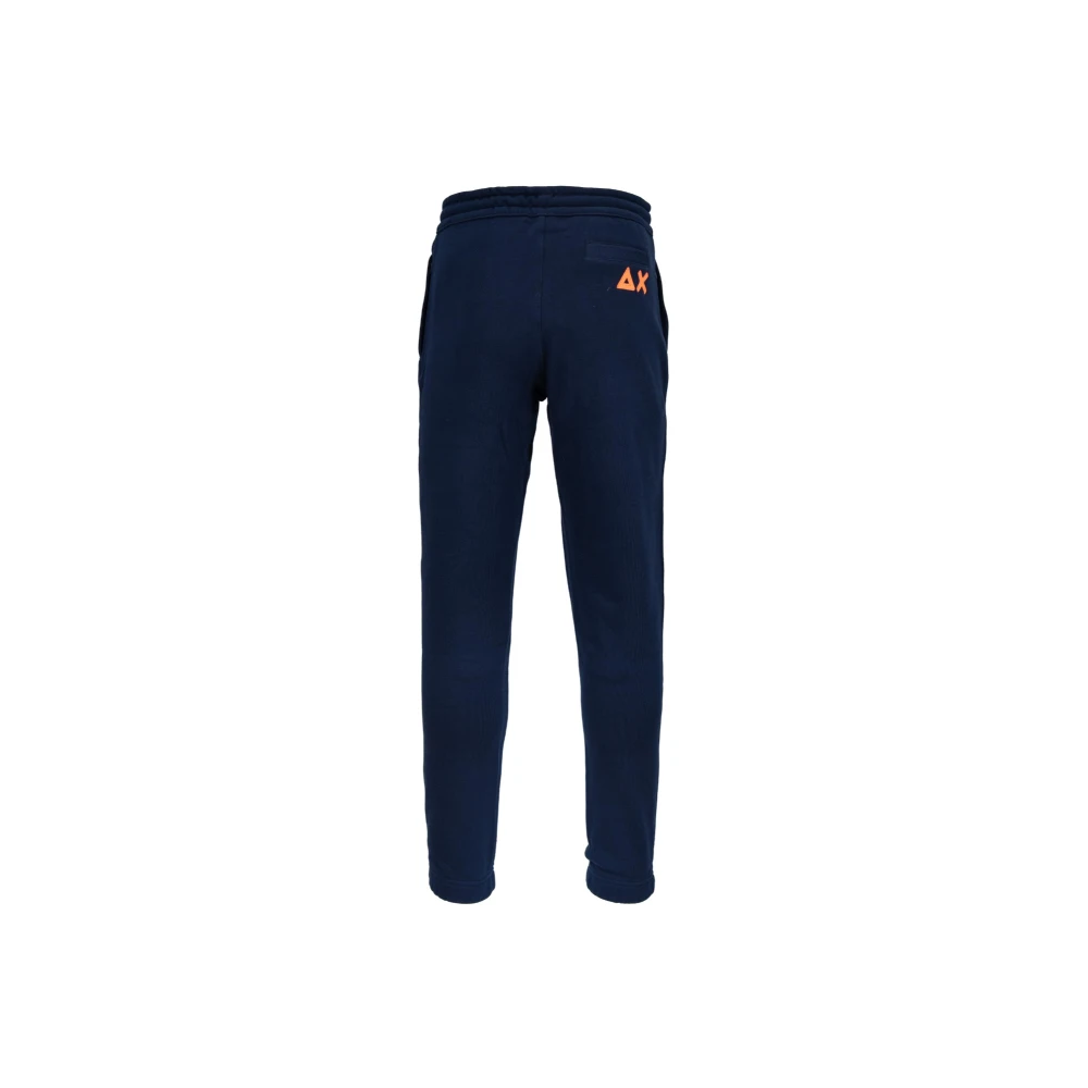 Sun68 Heren Trekkoord Joggers Blue Heren