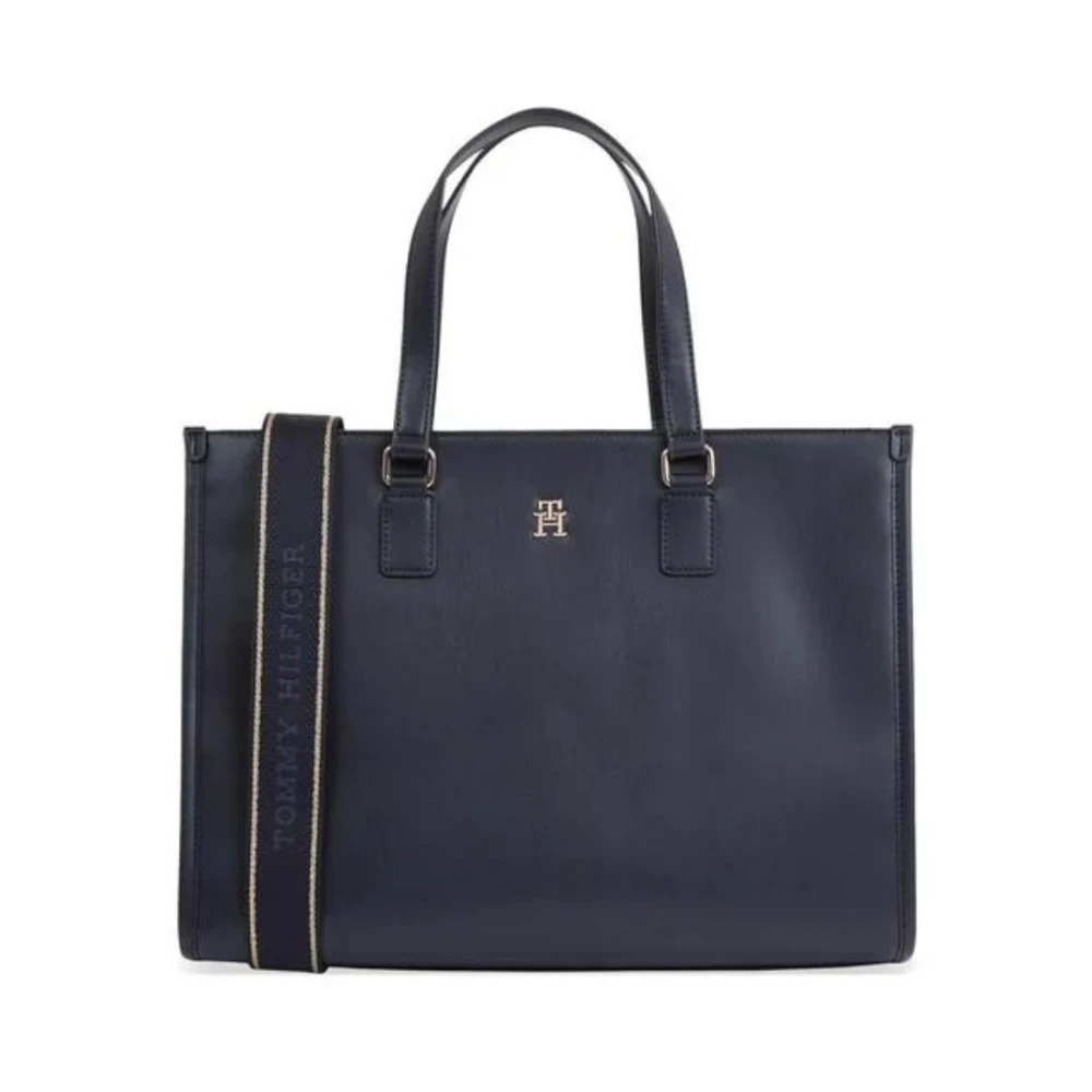 Tommy Hilfiger Tote Bags Blue Dames