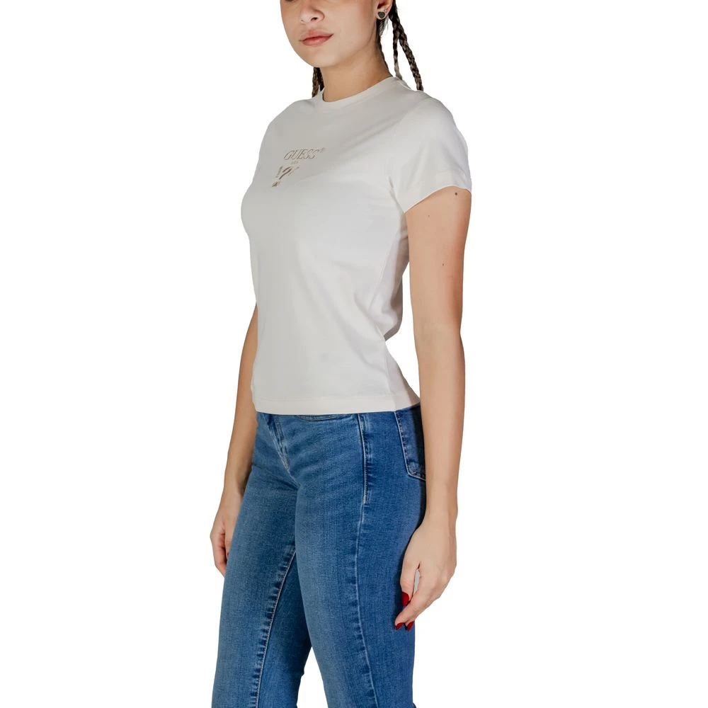 Guess Actief Katoenen T-shirt Lente Zomer Collectie Gray Dames