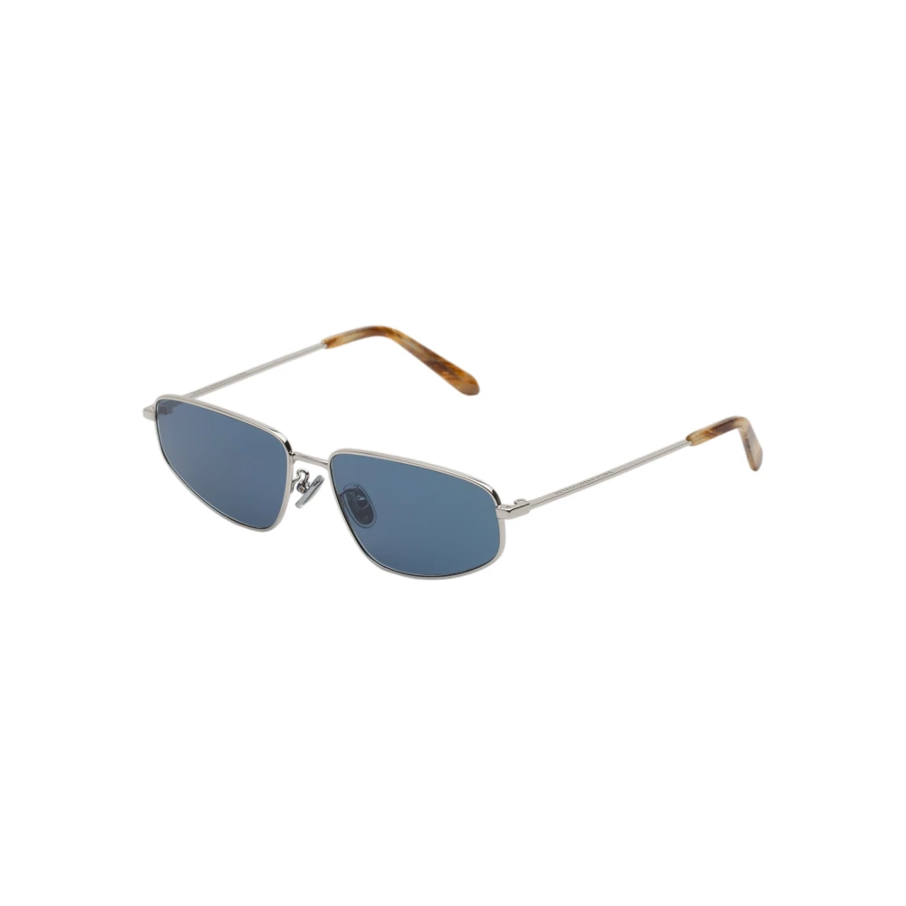 Retrosuperfuture Unisex Blue Nar Isedra Graffiato Sunglasses Metal Silver Geometric Normal - Image 2