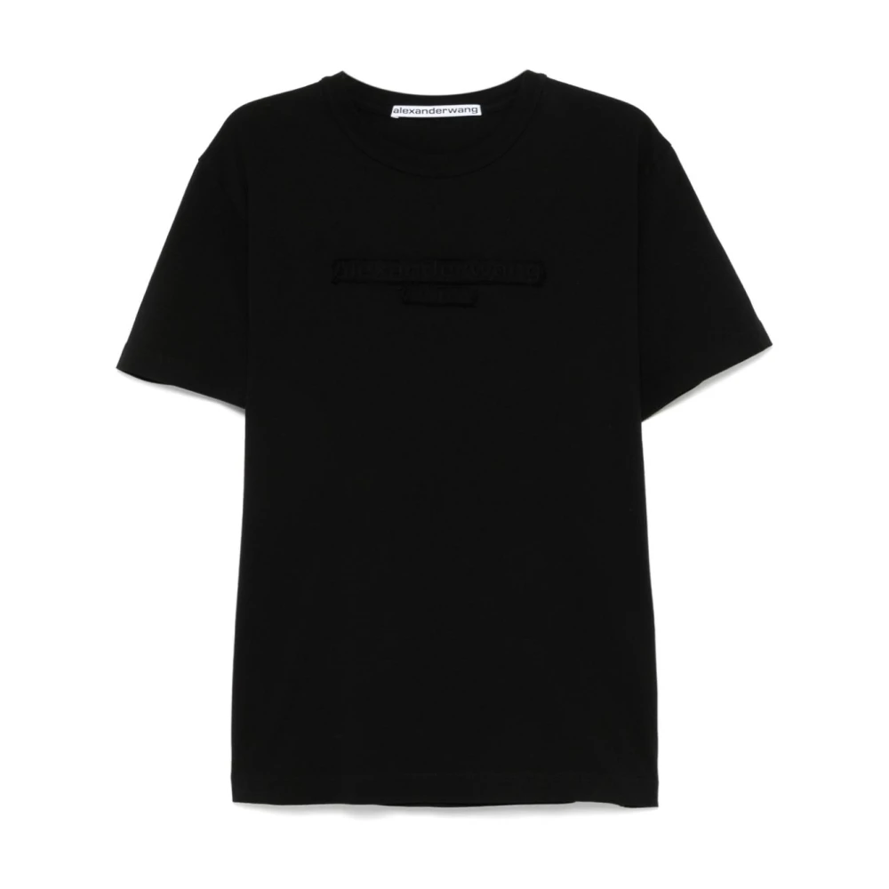 Alexander wang Zwarte T-shirts en Polos Black Heren