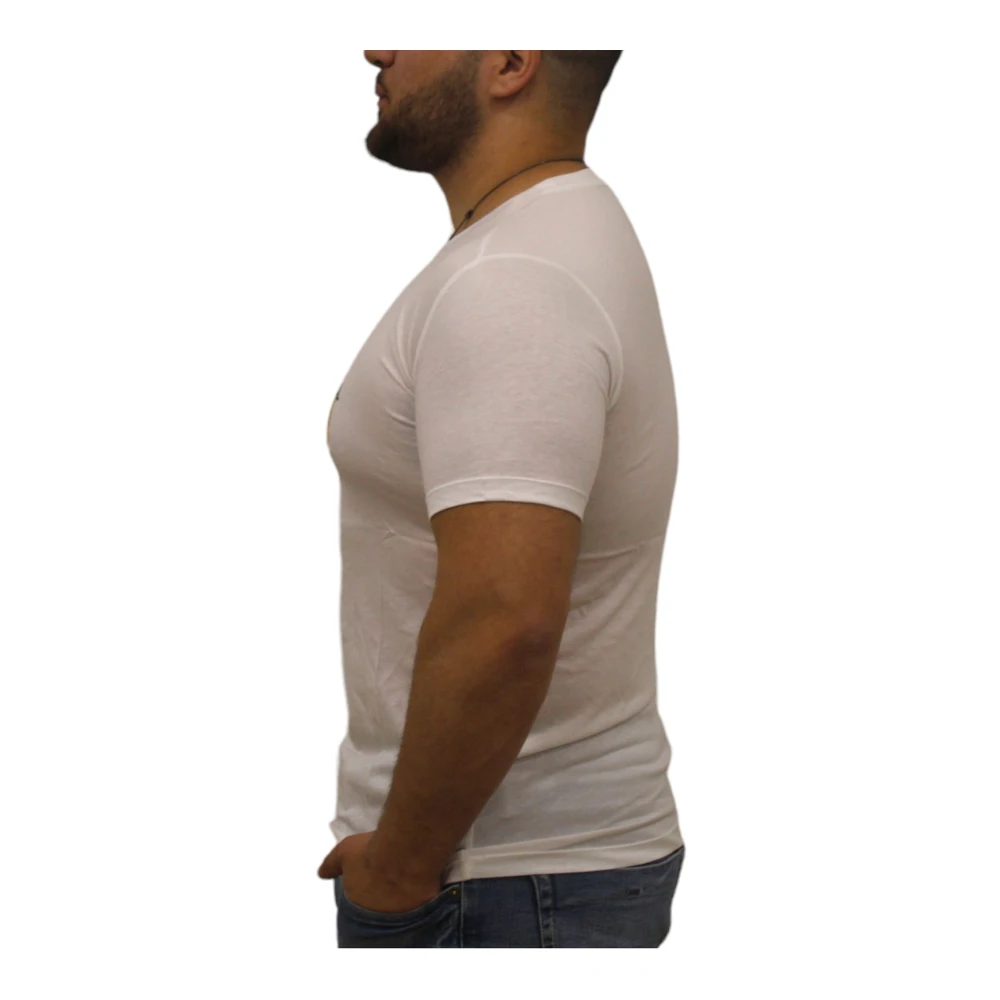 Costume National Korte Mouw T-shirt White Heren