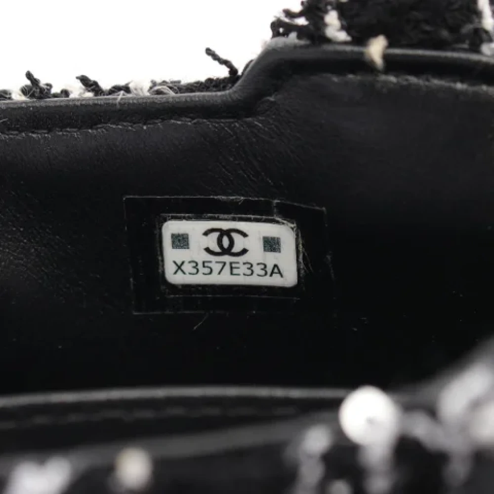 Chanel Vintage Pre-owned Fabric chanel-bags Black Dames