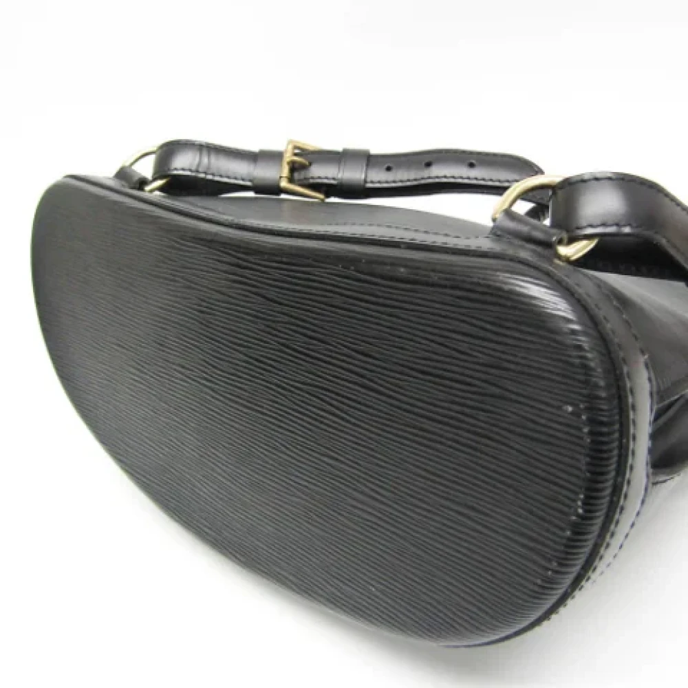 Louis Vuitton Vintage Pre-owned Leather backpacks Black Unisex