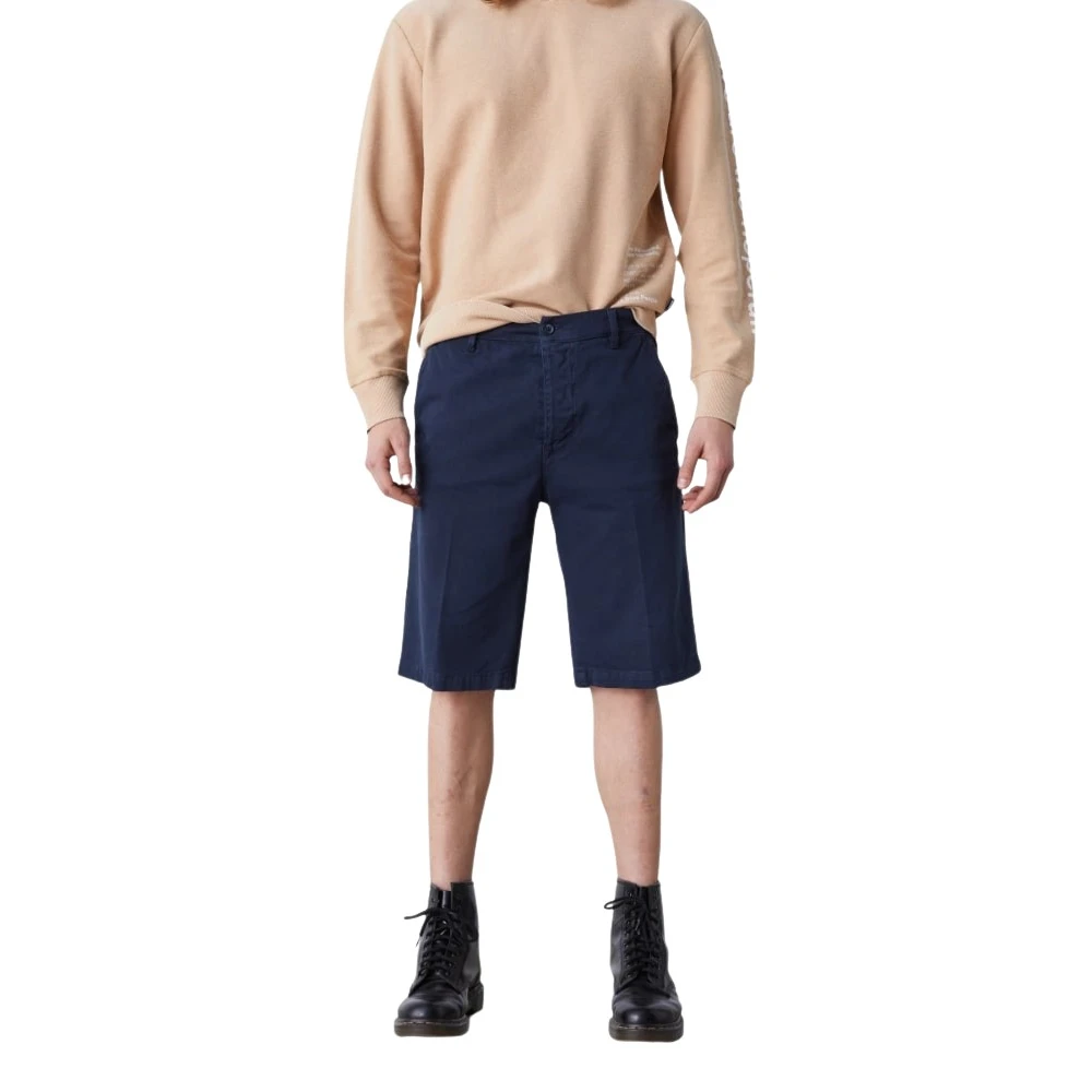 GAS Bermuda Shorts Blue Heren