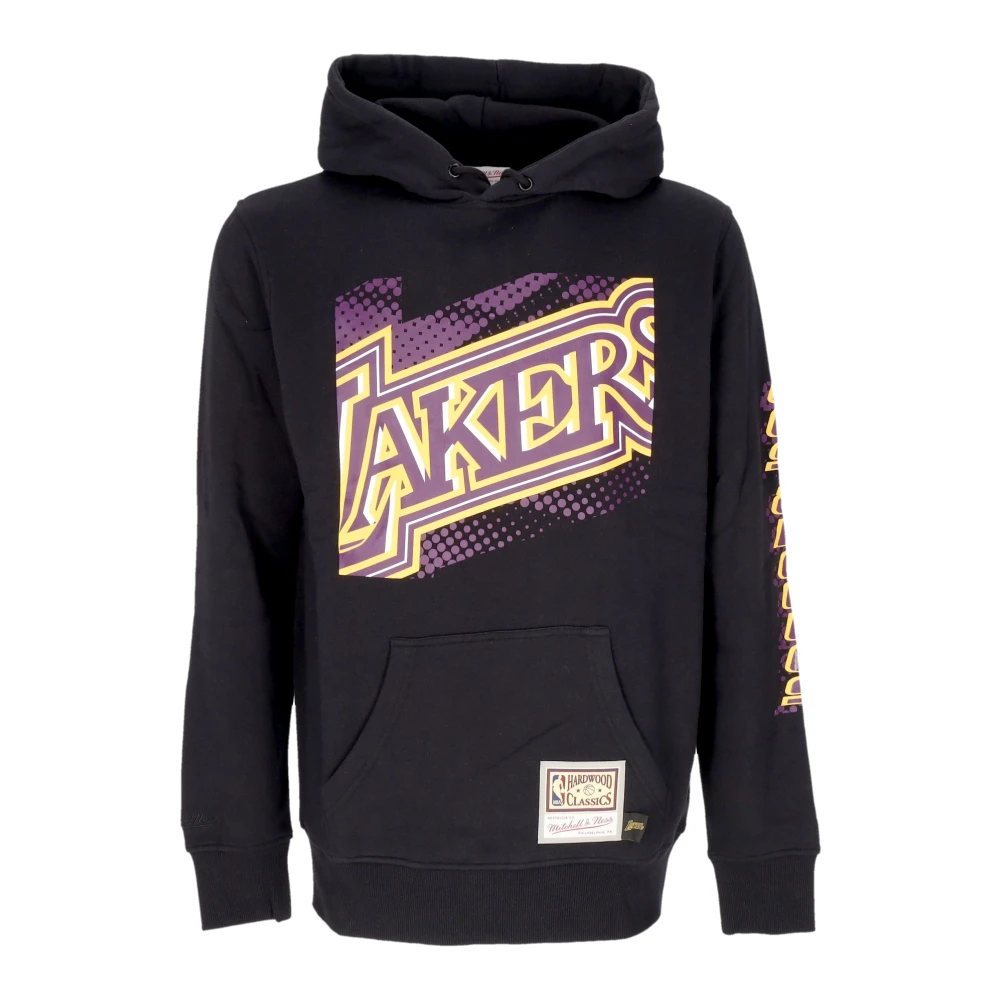 Mitchell & Ness NBA Big Face 7.0 Hoodie Zwart Black Heren