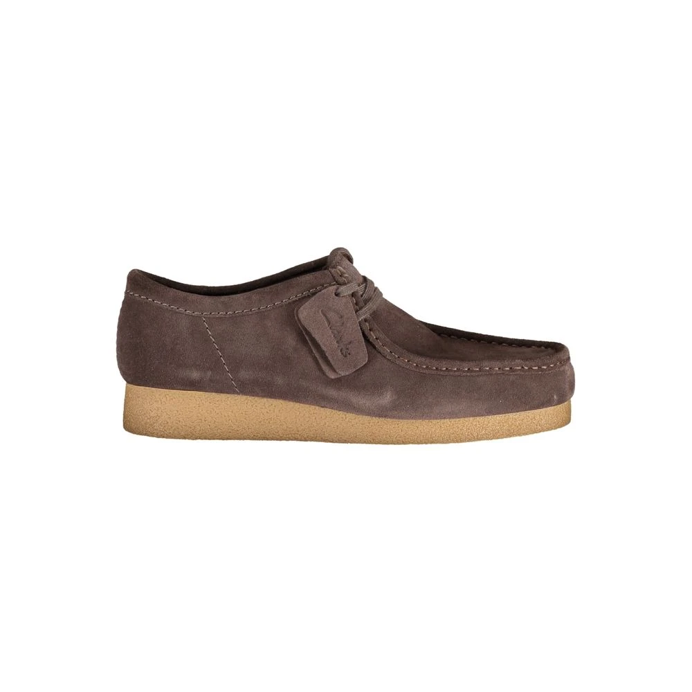 Clarks Uomo Marrone Mocassini Wallabee Evo - Immagine 3