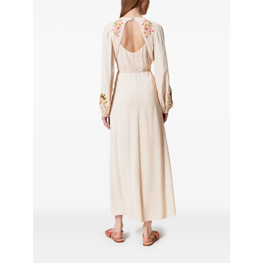 Twinset Multicolor Jurk voor Vrouwen Beige Dames