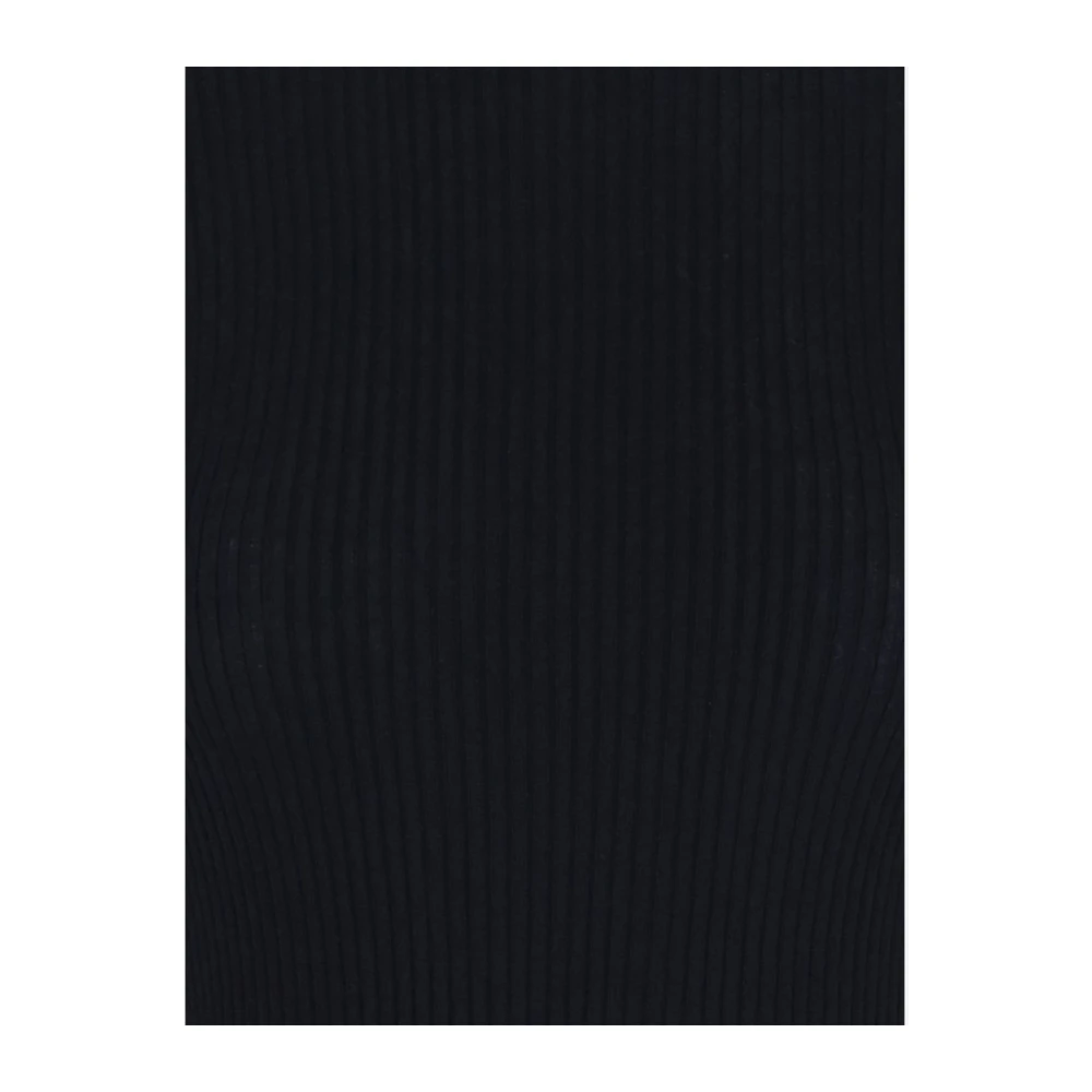 Wild Cashmere Zijde Kasjmier Blend Hoge Hals Trui Blue Dames
