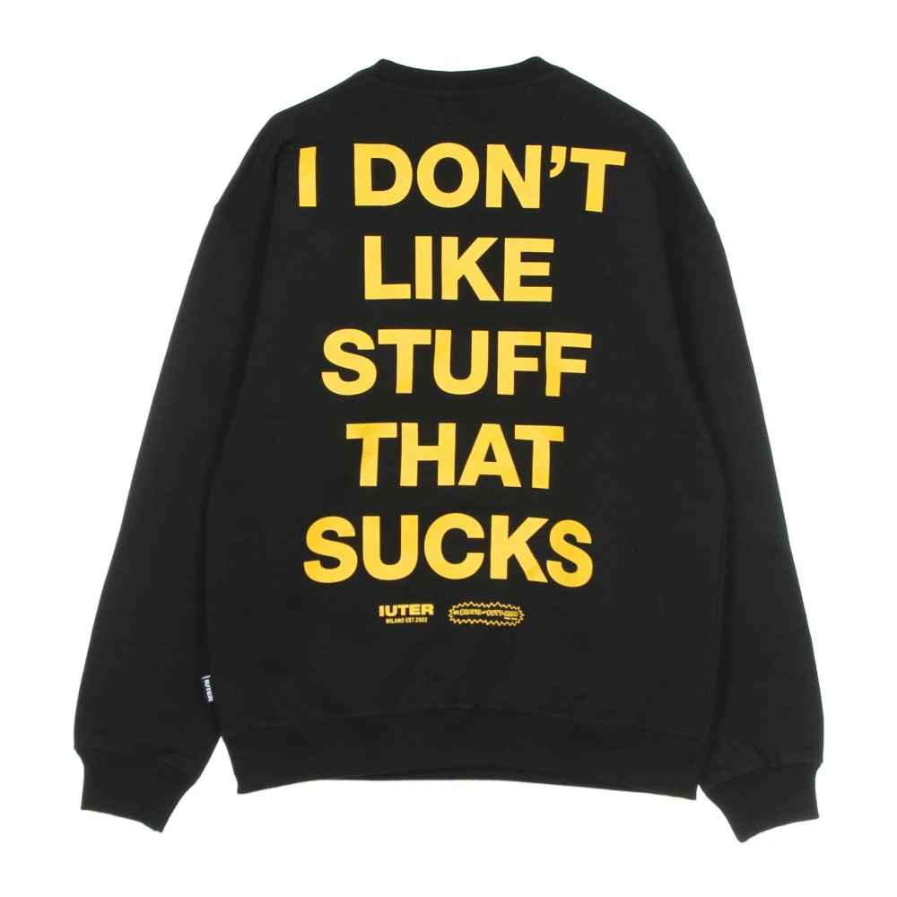 Iuter Beavis & Butthead Crewneck Sweatshirt Zwart Black Heren