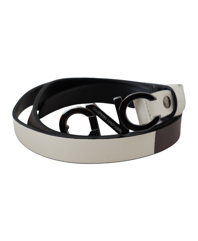 white-black-leather-letter-logo-buckle-belt