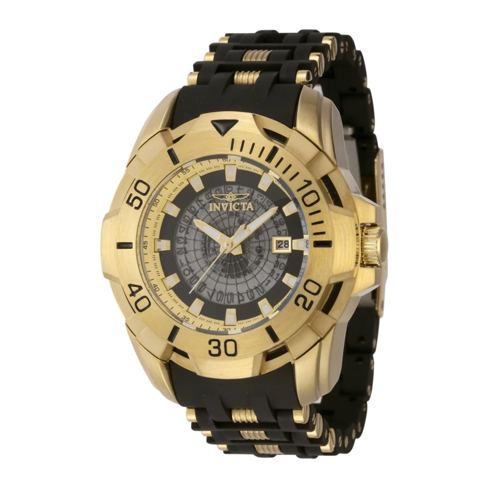 Invicta Watches Sea Spider Herrklocka med Quartz Yellow, Herr