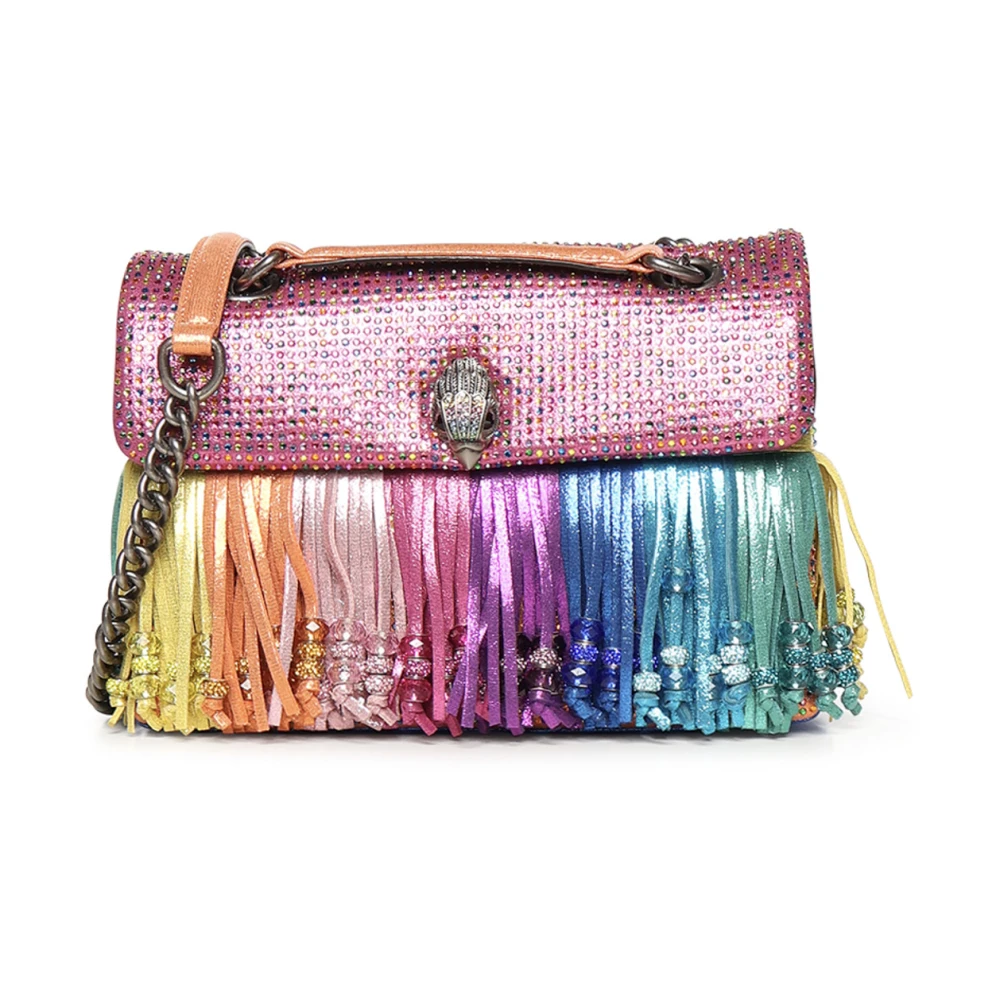 Kurt Geiger Women's Multicolor Kensington Fringe Bag - Shoulder Bags - One Size - Bags