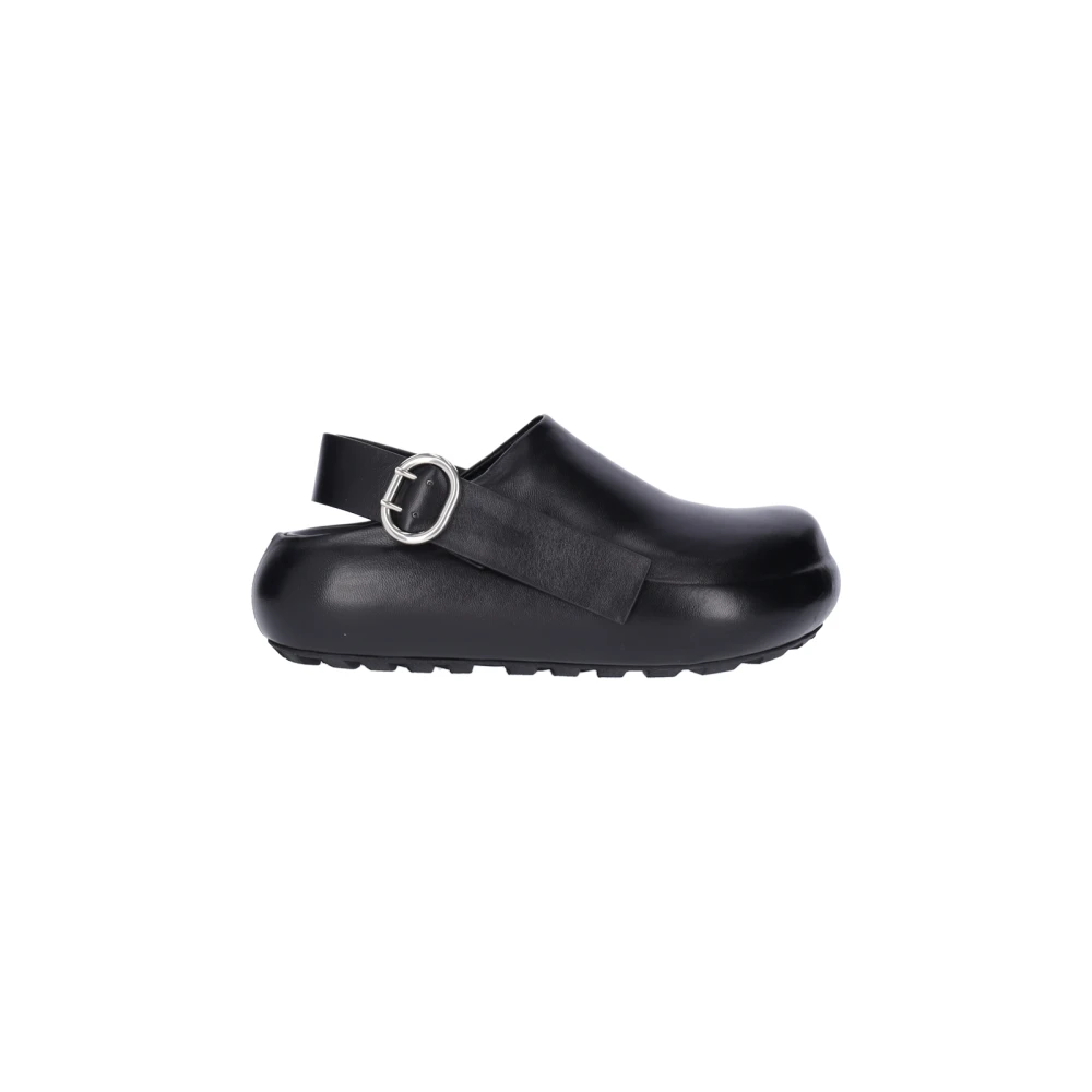 Jil Sander Zwarte Sandalen Stijl Model Naam Black Dames