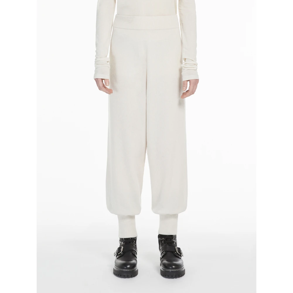 Max Mara Weekend Witte broek voor weekenduitstapjes White Dames