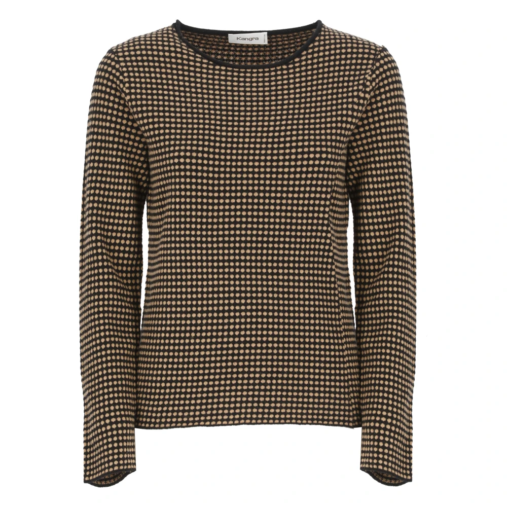 Polka Dot Cashmere Wool Sweater