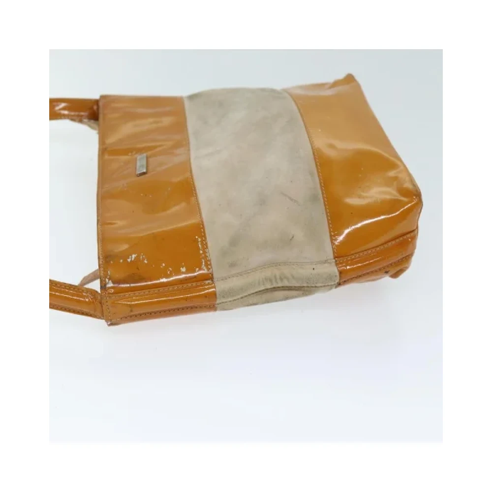 Gucci Vintage Pre-owned Leather gucci-bags Orange Dames