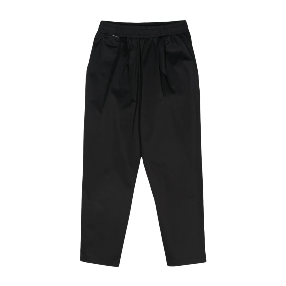 Family First Zwarte Broek met Elastische Tailleband Black Heren