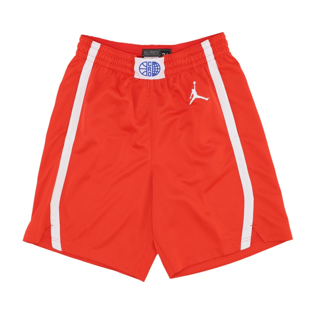 Jordan Kroatië Basketbalshorts Limited Edition Red Heren