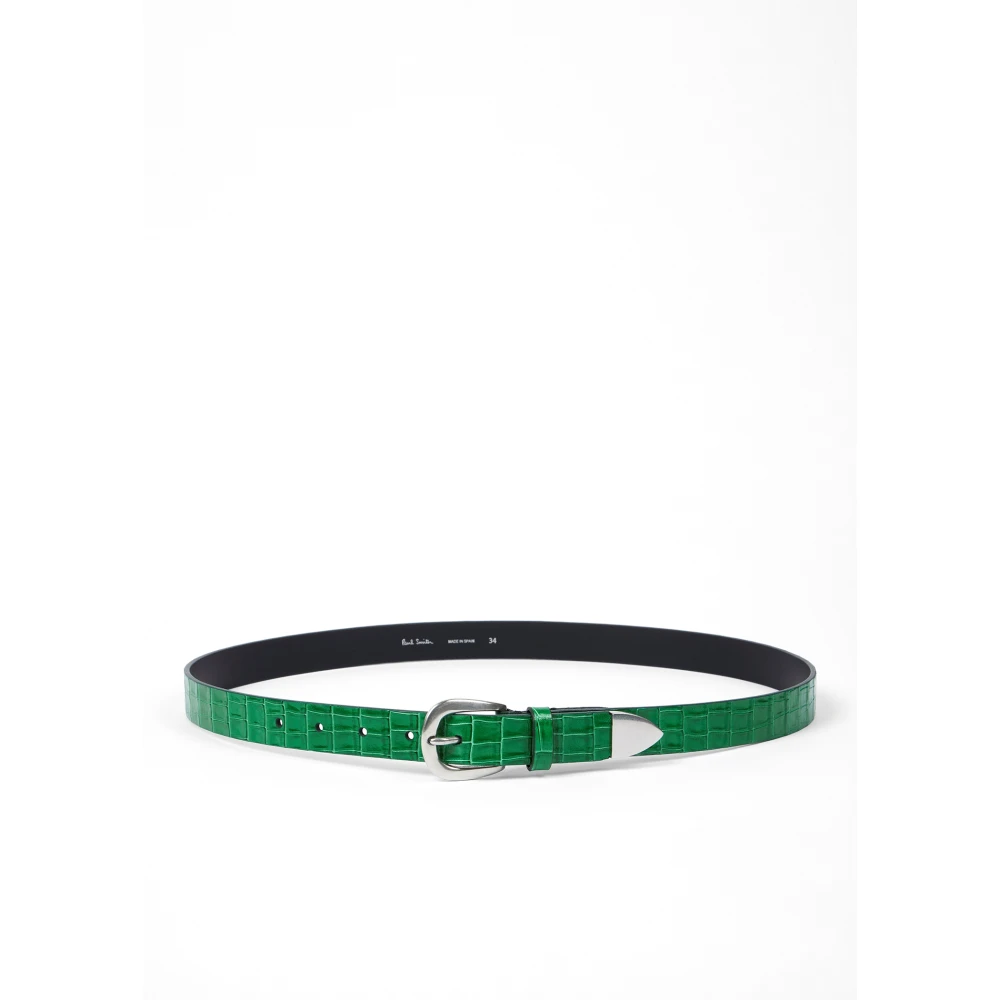 Paul Smith Herr Grön Accessoarer Xs, Belts