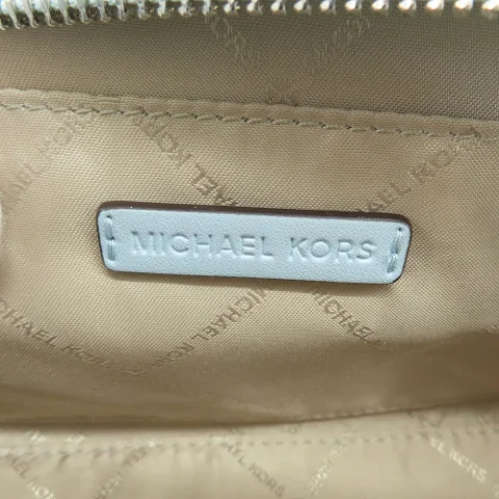 Michael Kors Pre-owned Fabric shoulder-bags Blue Dames