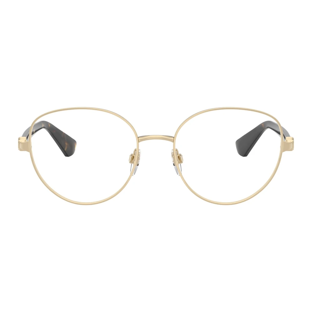 Burberry Women's Yellow Glasses,, Fashion Glasses In Black Frame Medium