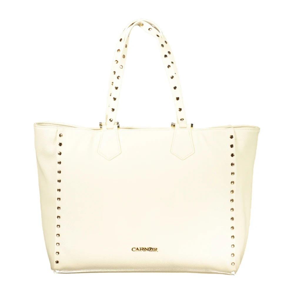 Cafènoir Women's Beige Ma0802 2-Handle Shoulder Bag