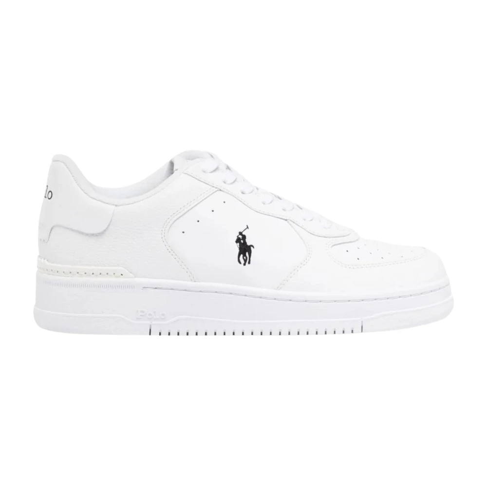 Ralph Lauren Men's White Sneakers, 4 Uk, Lauren Trainers