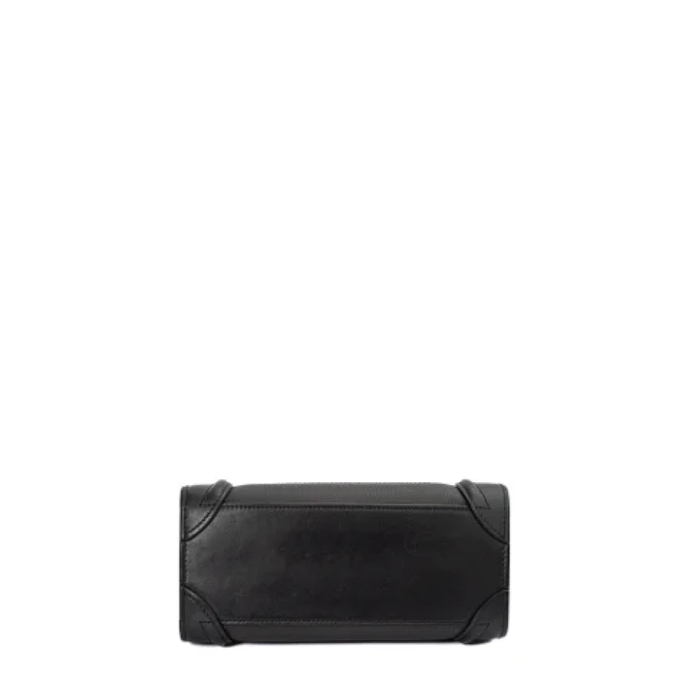 Celine Vintage Pre-owned Leather celine-bags Black Dames
