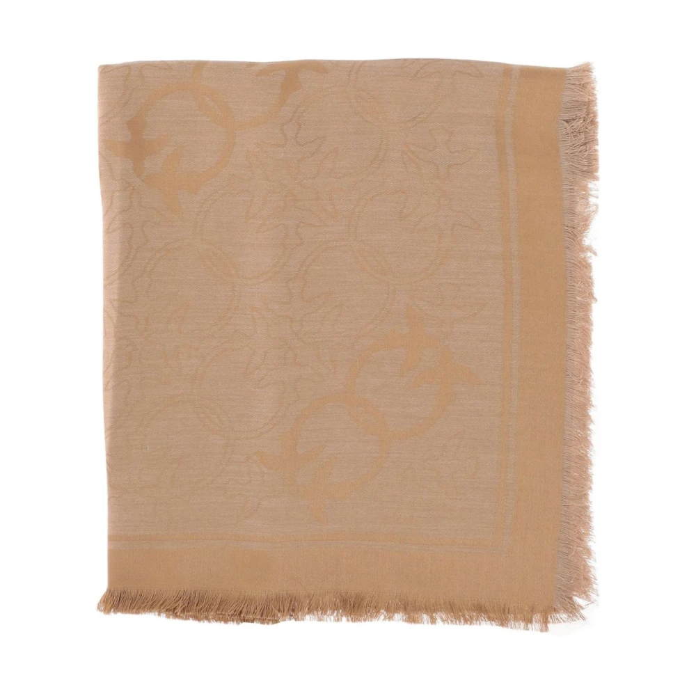 Pinko Women's Beige Winter Scarves, One Size, Polonia Scarf