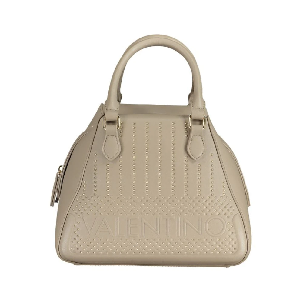 Valentino By Mario Valentino Women's Beige Handbag With Adjustable Shoulder Strap