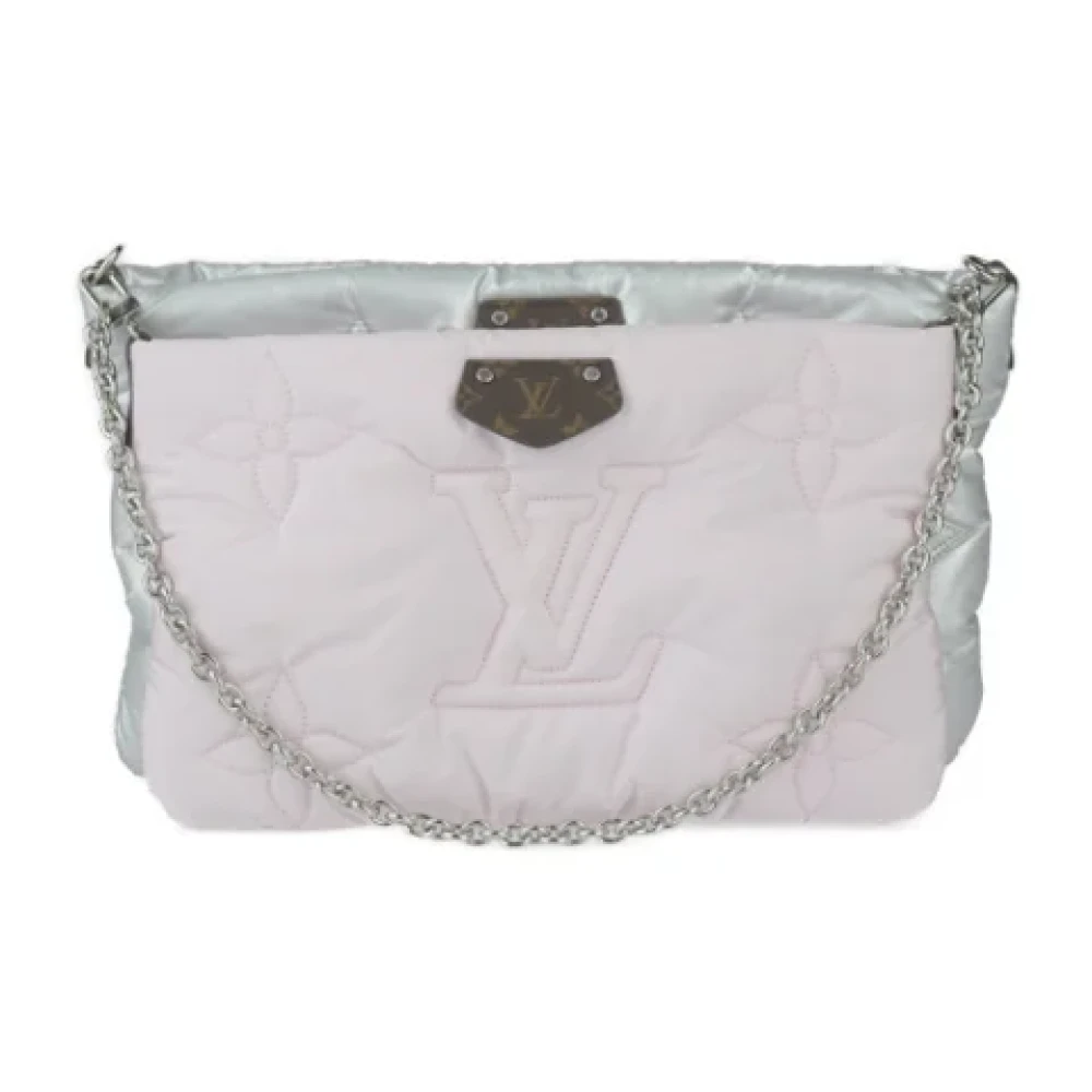 Louis Vuitton Vintage Pre-owned Nylon clutches Pink Dames