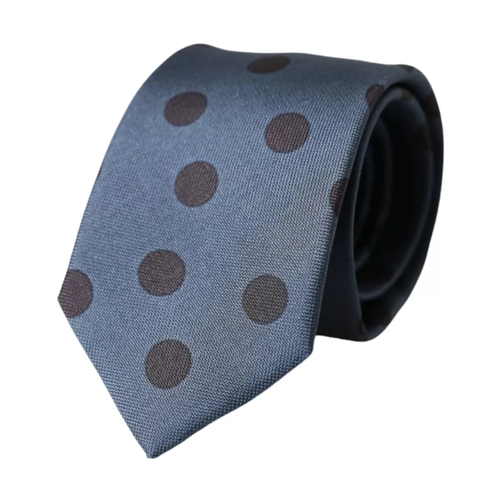 Dolce & Gabbana Polka Dot Zijden Heren Stropdas Multicolor Heren