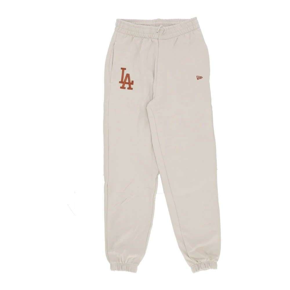 New era MLB League Essentials Jogger Broek Beige Heren