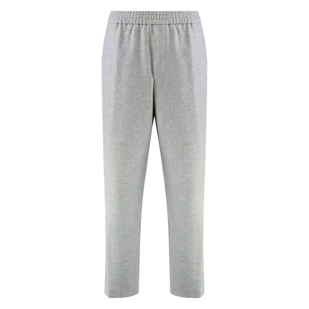 Hugo Men's Gray Slim-Fit Trousers, Xl, Slim-Fit Trousers