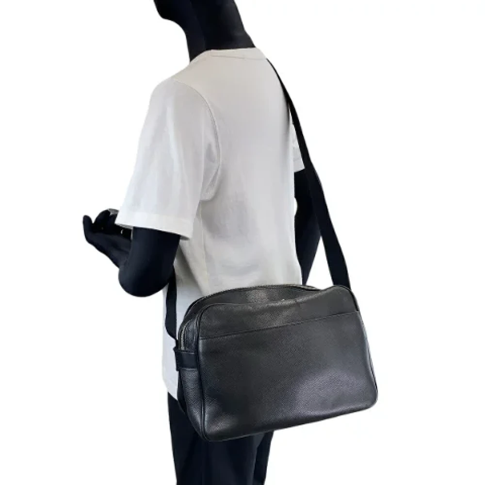 Louis Vuitton Vintage Pre-owned Canvas crossbody-bags Black Heren