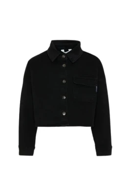 Logo-print Denim Overshirt