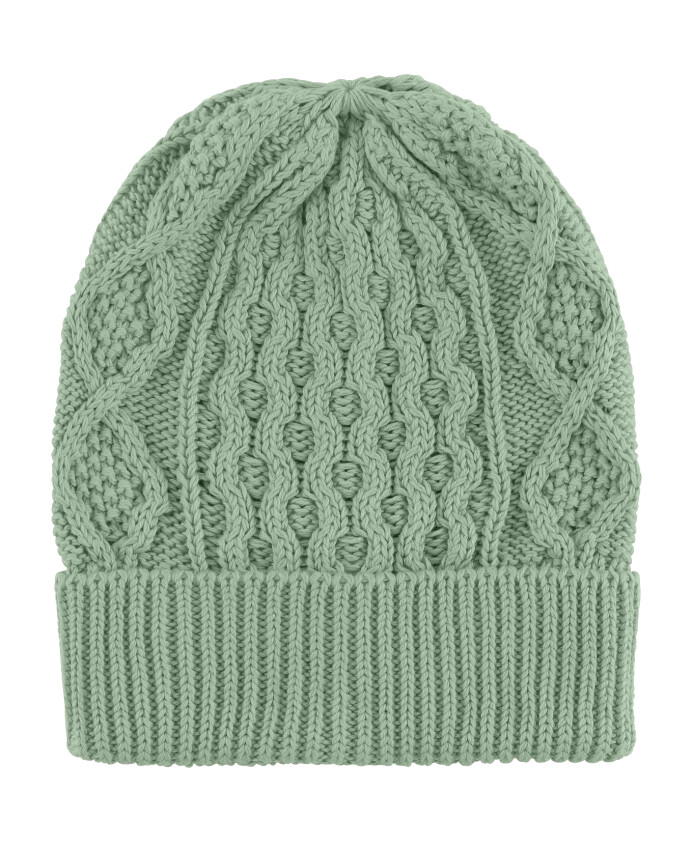 beanie-en-coton-vert-poussiere