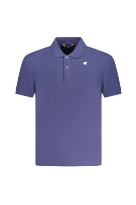 polo-en-coton-bleu-avec-logo