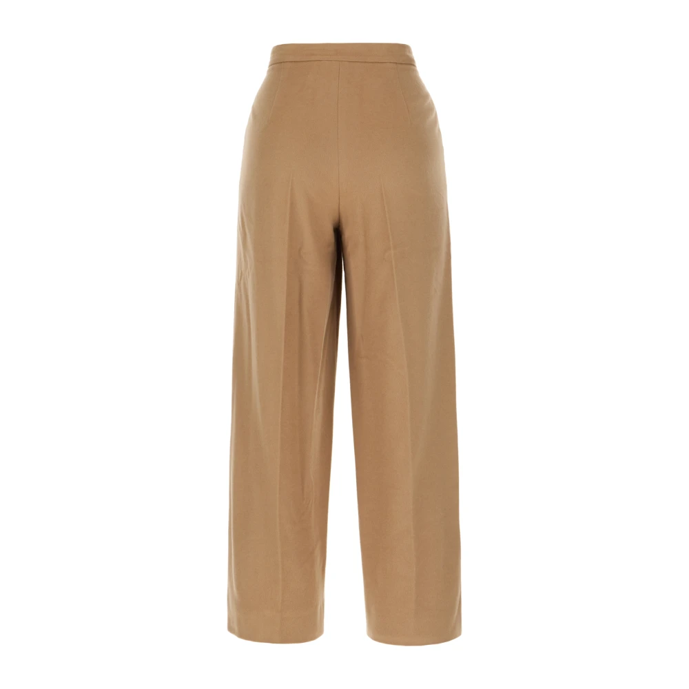 Max Mara Studio Stijlvolle Broeken voor Vrouwen Brown Dames