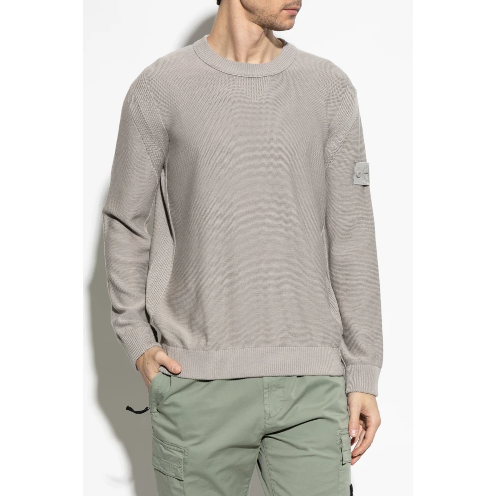 Stone Island Trui capsule Ghost Gray Heren