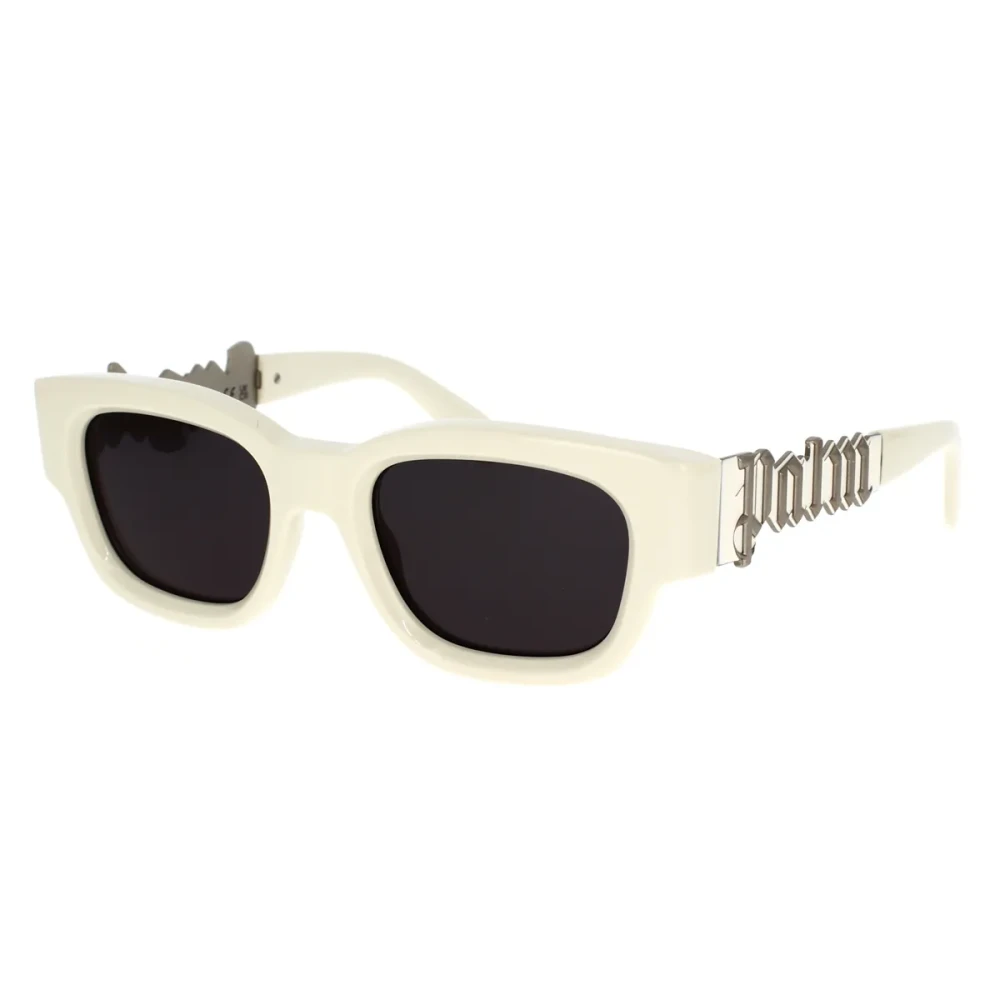 Palm Angels Unisex White Sunglasses, 51 Mm, Square Sunglasses Posey 10107