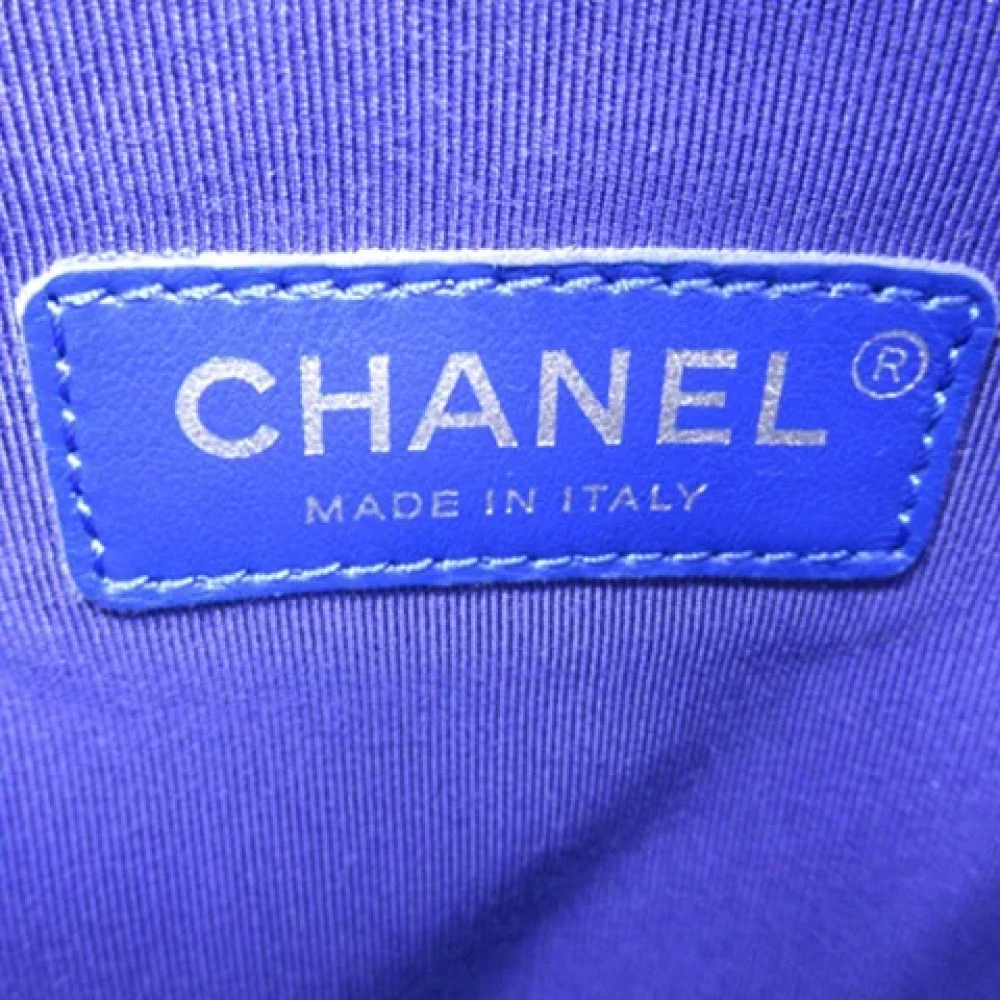Chanel Vintage Pre-owned Leather backpacks Multicolor Dames