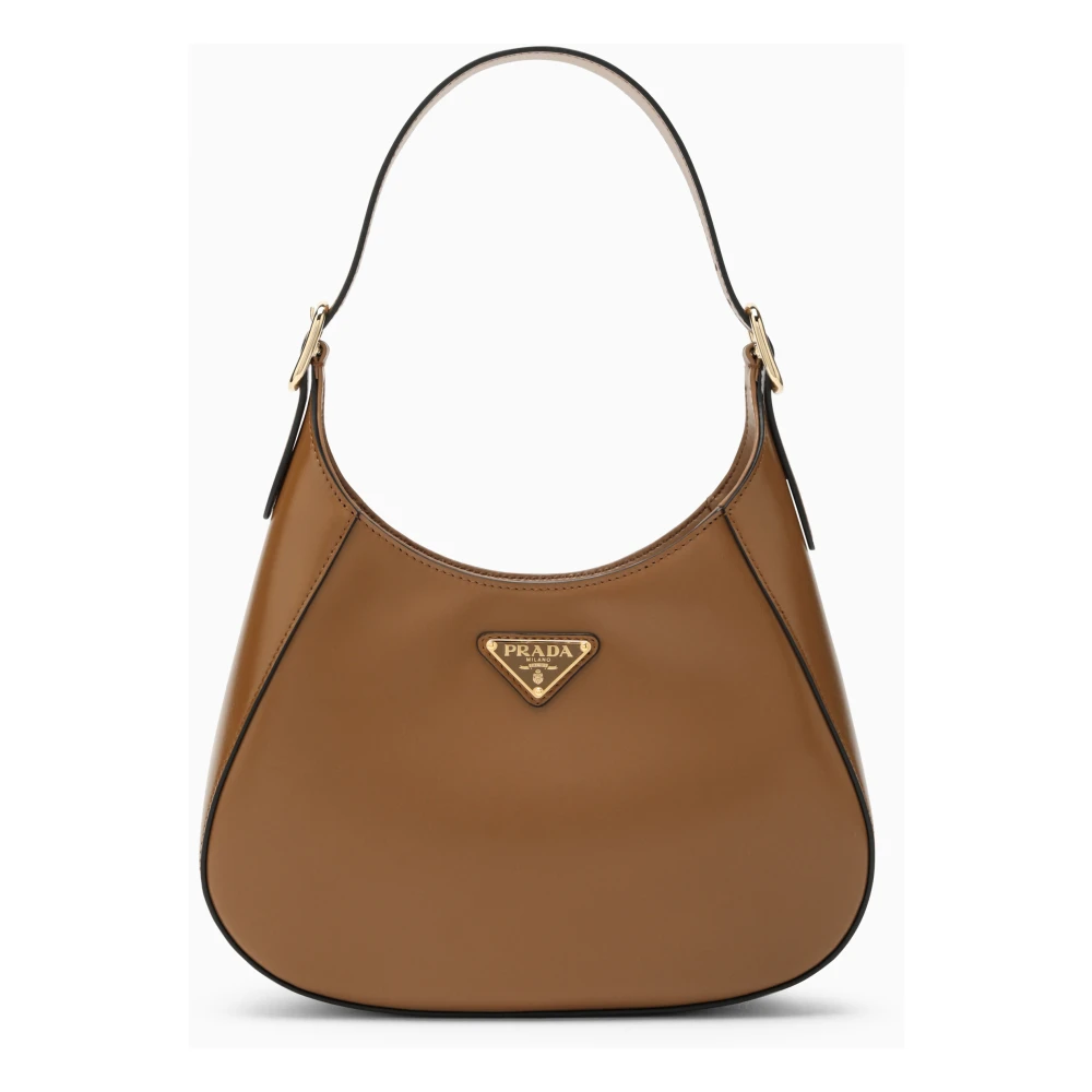 Prada Kleine Schoudertas Brown Dames