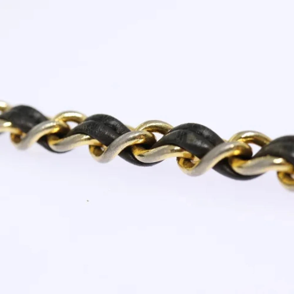 Chanel Vintage Pre-owned Suede chanel-bags Black Dames